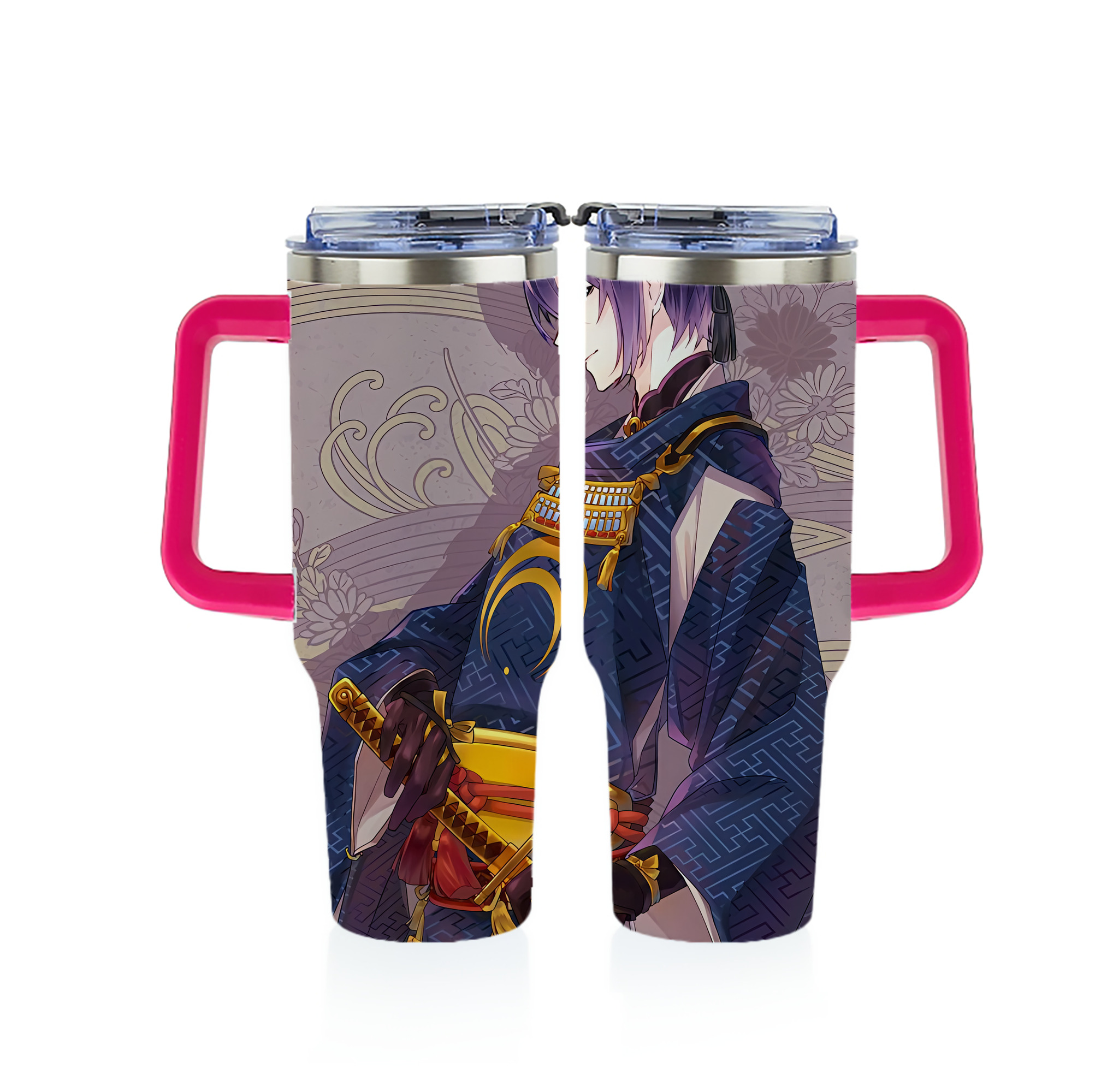 （画像用） 刀剣乱舞 Touken Ranbu 1200ｍLフルプリント車用タンブラー